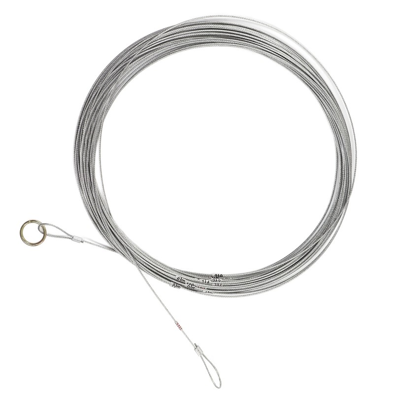 Steel Wire Measuring Rope Good Flexibility Sturdy Steel Rope Measuring