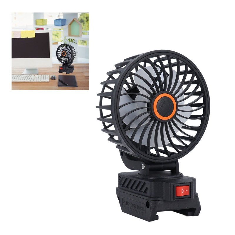 Camping Fan 4 Inch Multifunctional Lithium Battery Operated Portable Outdoor