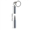 Silver Retractable mini pen made of Stainless Steel Metal Tool