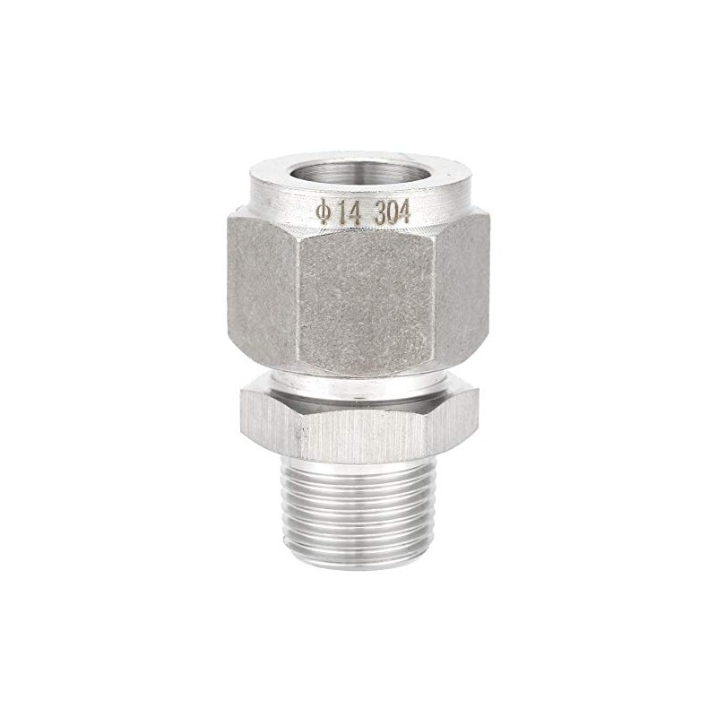 Wire End Ferrule Connector POWERTOOL Stainless Steel Compression Fitting Straight