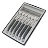 Pradel Excellence 7210G-6NT Laguiole Box of 6 Forks - 25.7