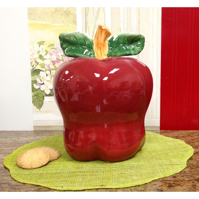 ACK New Tuscany Red Apple Collection (Cookie JAR)