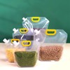 5Pcs Grain Sealed Storage Bag Reusable Transparent Grain Storage Bag