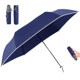 HINOKAZE Folding Umbrella, Lightweight (Industry's Lightest Carbon Umbrella, 3.2 oz (90 g), Diameter 39.4 inches (100 cm), Compact to Carry and Carry) Lightweight Folding Umbrella, For Men & Women,
