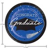 Blue Graduation Tableware Kit, Serves 18 Guests