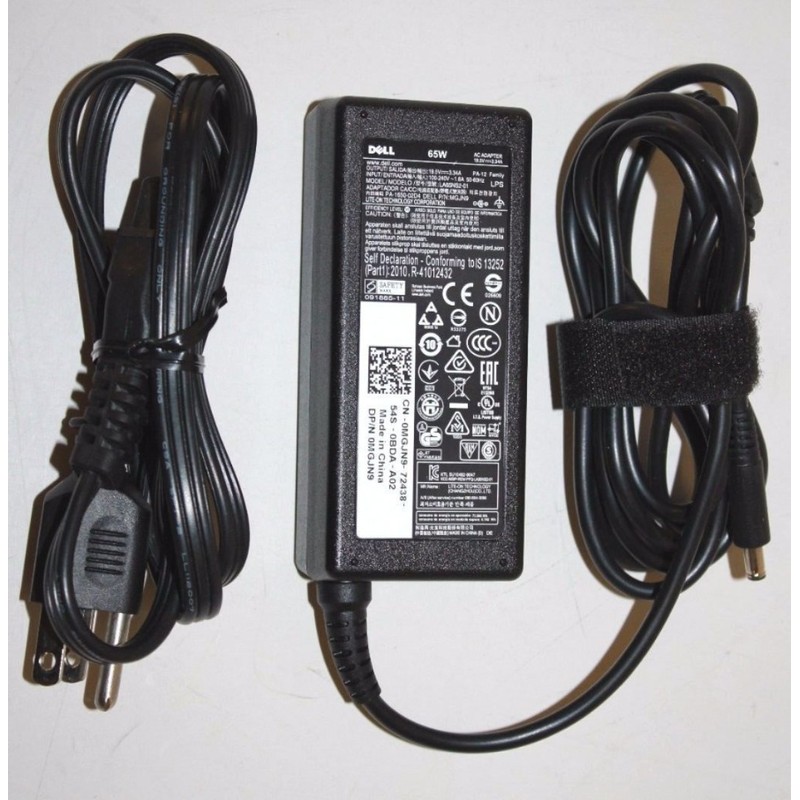 Dell G6J41 - AC Adaptor 65W - Warranty: 6M