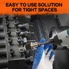 2pcs Tap Socket Set, 3/8" Drive Tap Holder for Tight