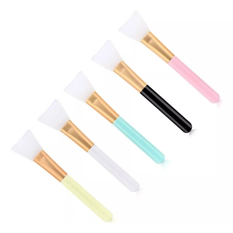 Patry Deluxe 10 Pzas Paquete Espátulas Silicón Mascarillas Facial Brochas