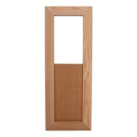 Sauna Vent Grille Adjustable Cedar Wood Steam Room Air Ventilation Panel with Easy Access