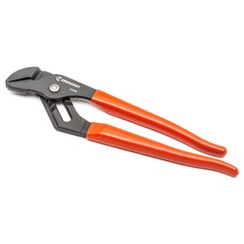 Crescent RT210CVN 254mm / 10in Tongue and Groove / Waterpump with Pliers Straight Jaw and Dipped Handle , Black