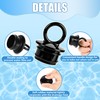 (4 Pcs) PVC Boat Drain Plug for 1-1/2" Livewell Drain