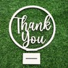 Wooden Thank You Table Sign,Standing Table Decor,Appreciation Party Centerpiece for