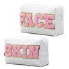Long Keeper 2Pcs Letter Make Up Bag Cosmetic Bag Sets