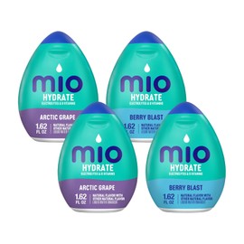 Mio Sport Liquid Water Enhancer, Arctic Grape (2 ct) + Berry Blast (2 ct), 1.62 Fl Oz Each (Variety Pack)