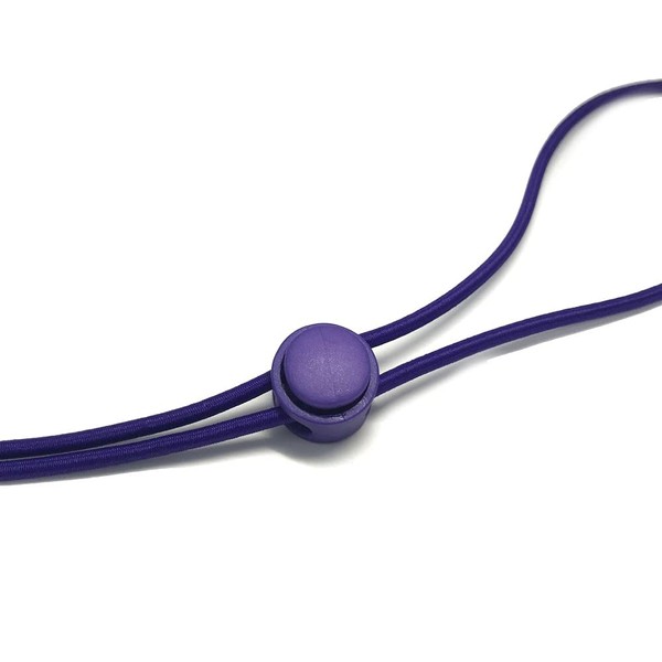 1-Up One-Handed Hair Tie (Purple/Purple) 3 pack