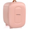 Hansburg Mini Fridge for Bedroom Skincare Cooler & Warmer Portable