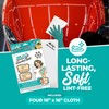 Molly’s Marvelous - Streak-Free Polishing Cloth, Lint-Free Microfiber Cleaning Cloth,