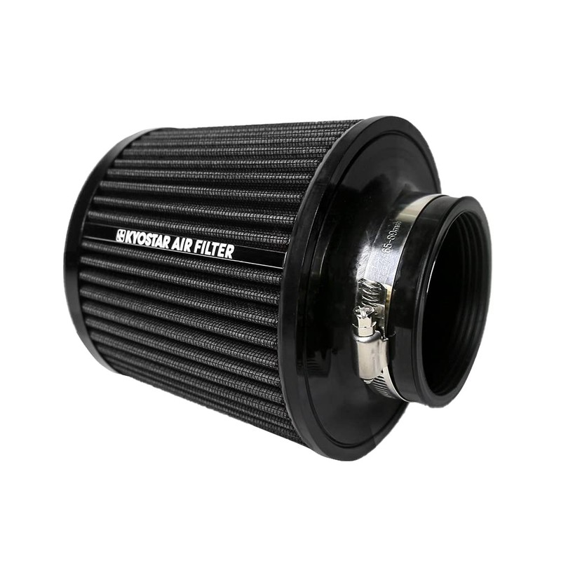 Kyostar Universal Black 3 Inch 76mm Air Intake Cone Filter