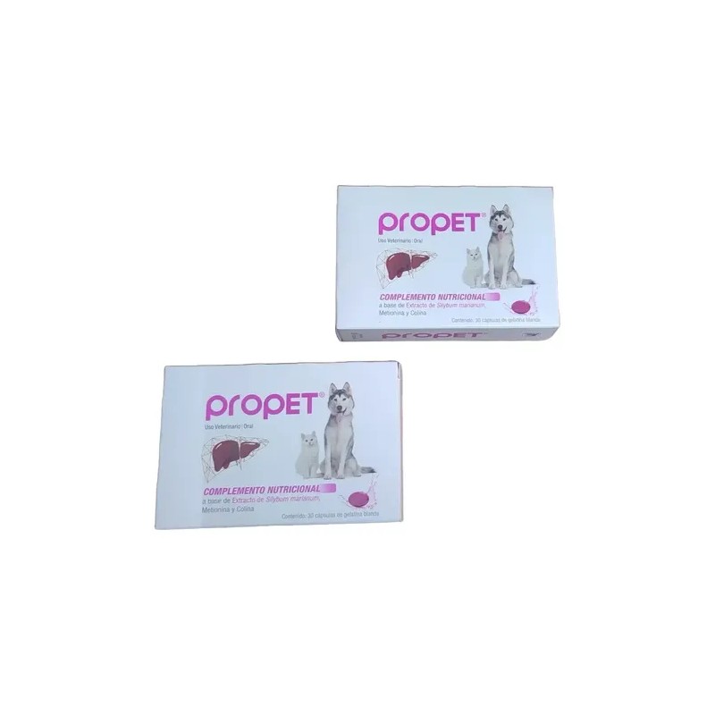 Propet Silimarina Perros Gatos Hepatoprotector 30caps