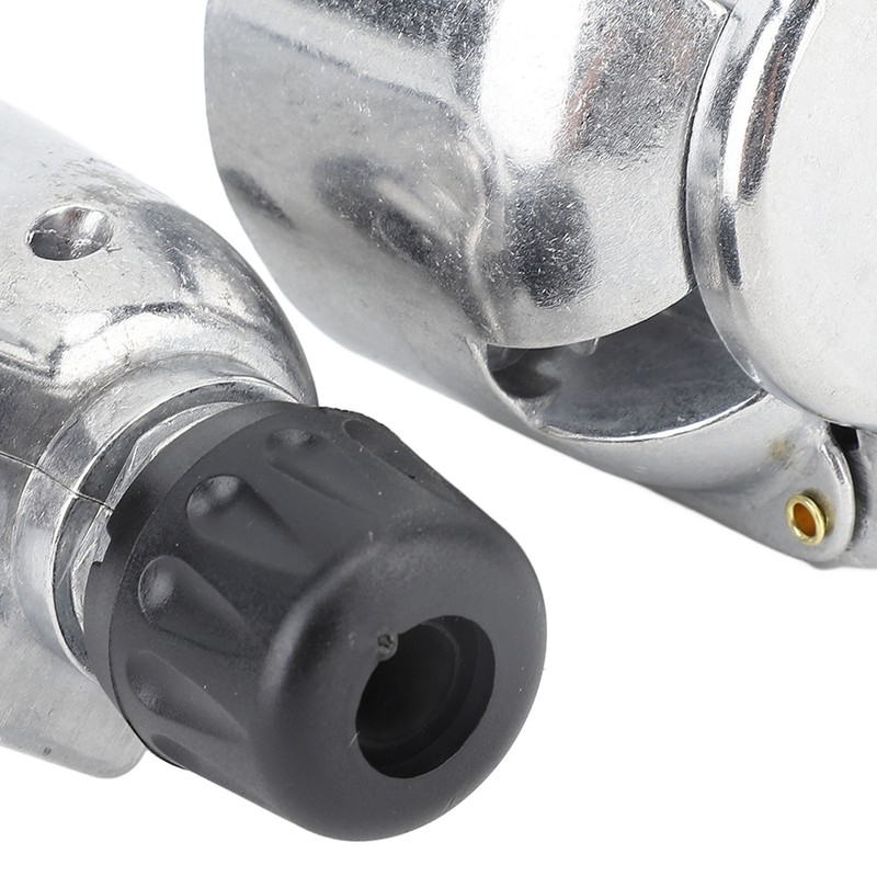 Trailer Plug Socket Kit Aluminum Alloy DC12V 7 Pin Plug