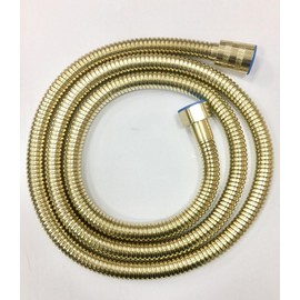 Brushed Gold Shower Hose 1.5 Meter Long Fully Flexible