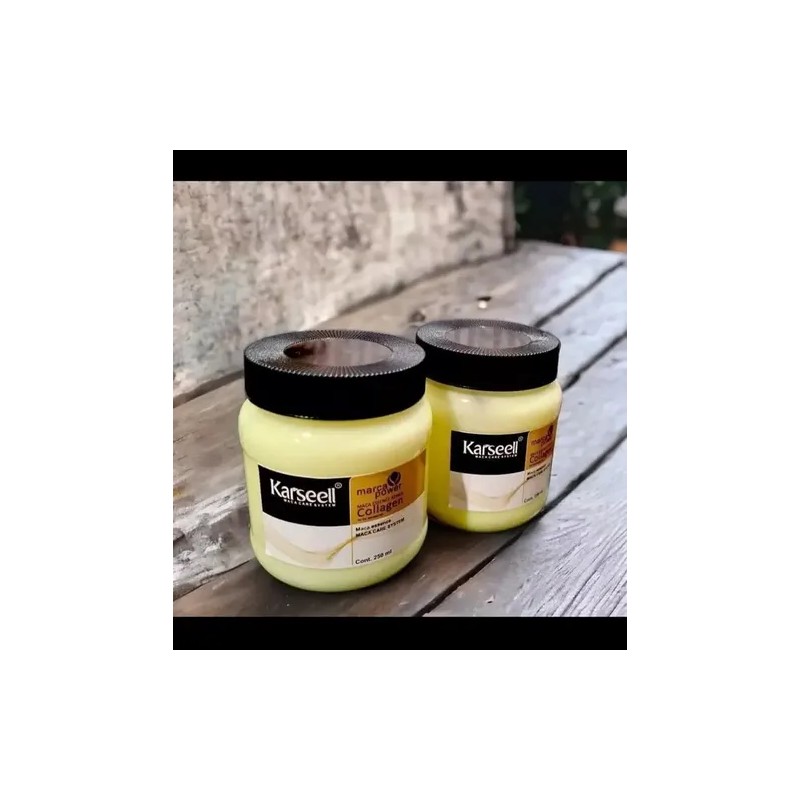 3 Set Crema Colágeno Cabello Brillo Nutrición