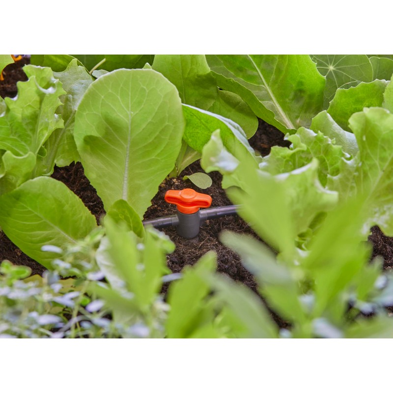 Gardena Micro Drip System Shut-Off Valve, 4.6 mm (3/16 inch):