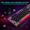 Redragon Mechanical Keyboard, Wired Gaming Keyboard with 94 Keys, Programmable