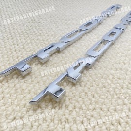 Unbranded Pair Door Side Badges For 2016-2023 Tacoma Emblem Silver Accessories 7542704060