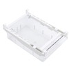 Refrigerator Drawer Large Capacity Transparent Rectangular Fridge Under Shelf Drawer