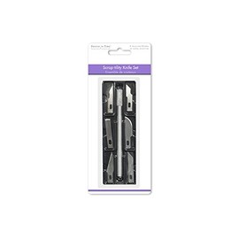 Forever in Time Multicraft Imports ST200 Utility Knife Set with 6 Blades