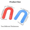 200 Pack Horseshoe Shims Tile Spacers 1/8 Inch, 1/16 Inch