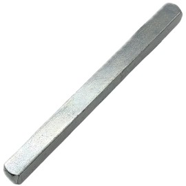 8mm x 80mm Plain Door Handle Spindle Square Solid Steel Bar - Heavy Duty Replacement Rod for Internal & UPVC Handles, Mortice Locks, Latch Sets, Lever Hardware Repair, DIY Fitting Parts