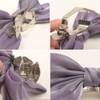 qbodp 2 Pack Bow Curtain Tiebacks Clip Aesthetic Tie Backs
