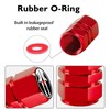 Tire Valve Stem Caps Funny Car Accessories 4-Pack-Aluminum Alloy Rust-Proof