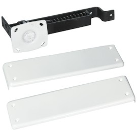 Deltana DASH95USP Double Action Solid Spring Hinge with Cover Plates