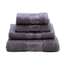 Marmaris Co. Set of 4 Luxury Super Soft Towels – Premium Viscose Derived from Bamboo & Turkish Cotton for The Ultimate Bath Experience