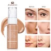 MSRUIOO Liquid Foundation, Matte Finish, Weightless Full Coverage, Oil-Free, Non-Comedogenic,
