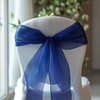 Time to Sparkle Pack of 60 Organza Sashes 22x280cm Wider