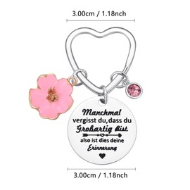 DIVSIC Christmas Gift Women Keyring Mother's Day Gifts