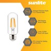 Sunlite LED Filament T12 Tubular Light Bulb, 3 Watts (40W