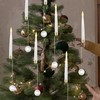 LUSHARBOR Christmas Tree Candles, 10 Pack Flameless Candles for Christmas