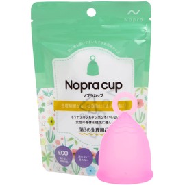 Nopra Cup ノプラカップ Menstrual Cup Ring Type (Pink, S Size)