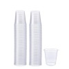 Comfy Package [3 Oz. - 100 Count Clear Disposable Plastic