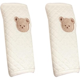 Taicols 1 Pair of Baby Stroller Seat Belt Covers, Baby Stroller Shoulder Straps, Car Seat Belt Pads, Neck Protection, Baby Stroller Shoulder Pads, Protective Covers