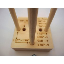 Jig Pro Shop® Multi-Monkey Fist Paracord Tool Jig ~ Make Monkey Fists from 5/8" Thru 1 3/4"