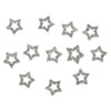 TOVINANNA 12 pcs Star Rhinestone Nail Charms Decorative Charms for