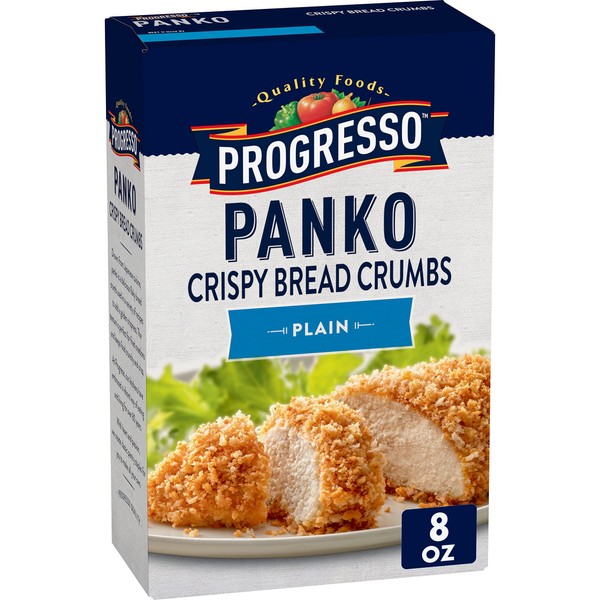 Progresso Panko Plain Crispy Bread Crumbs, 8 oz
