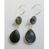 Labradorite Sterling Silver Earrings
