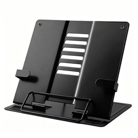 Multi-functional, Adjustable Angle, Foldable, Book Stand, Lightweight, Portable, Elevating Type, Height Adjustable, Reading Stand, Convenient Storage, Music Stand, For Both Smartphones and Tablets